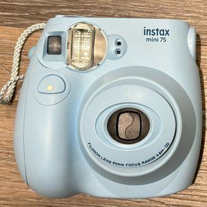 Instax Mini 7s Light Blue, Polaroid Camera